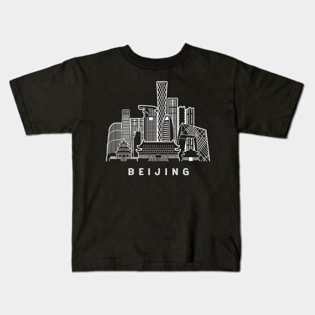 Beijing Kids T-Shirt by travel2xplanet